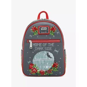 Loungefly Star Wars Death Star Cross Stitch Mini Backpack